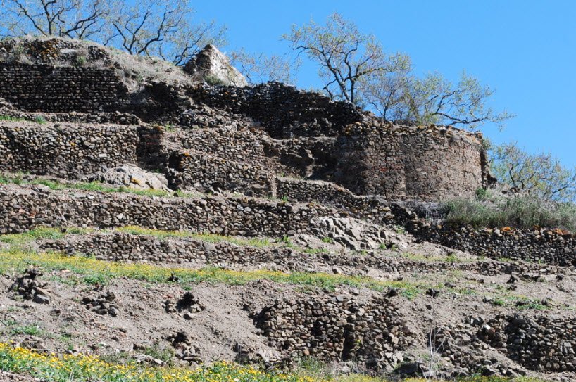 Ruina de Castle Bentomiz, Spain